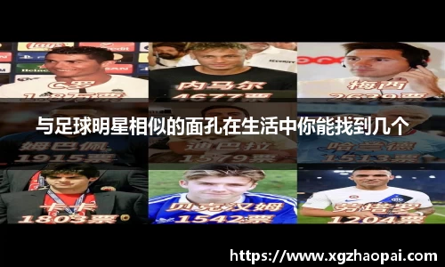 与足球明星相似的面孔在生活中你能找到几个